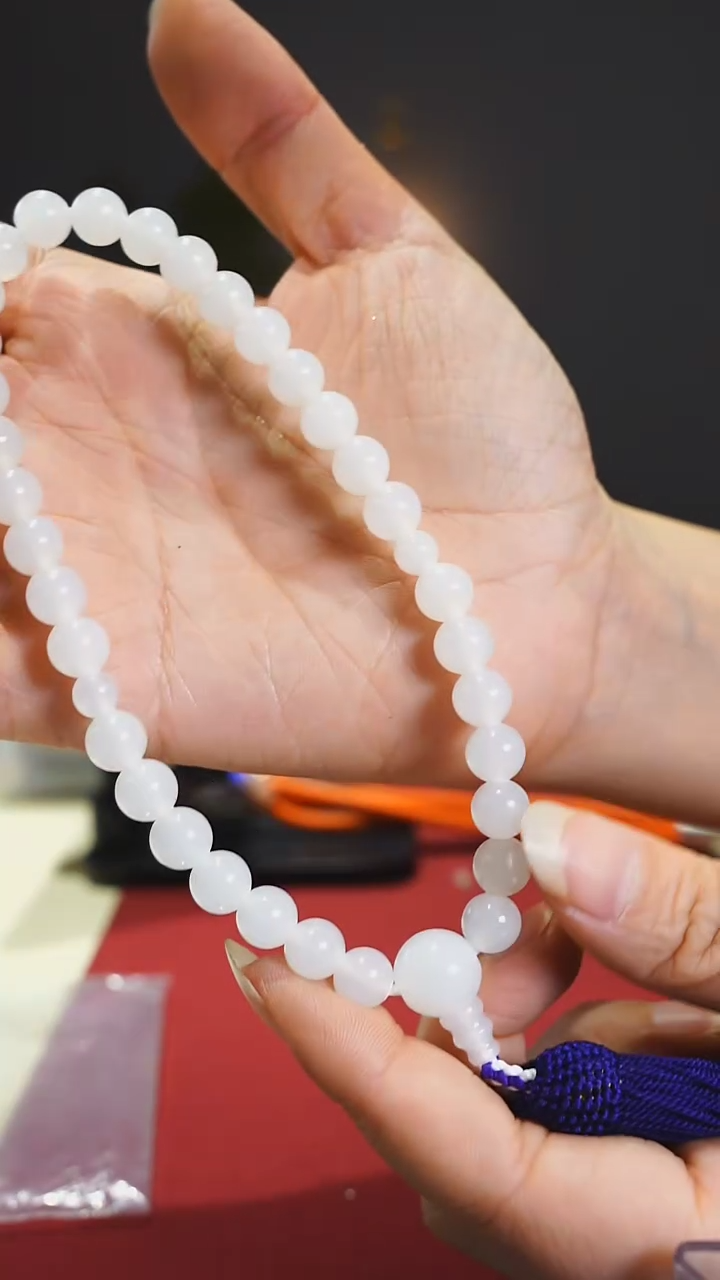 【闪购商品】金属玛瑙手持一串0596