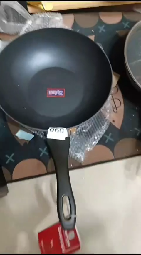 瓷060无盖炒锅30厘米