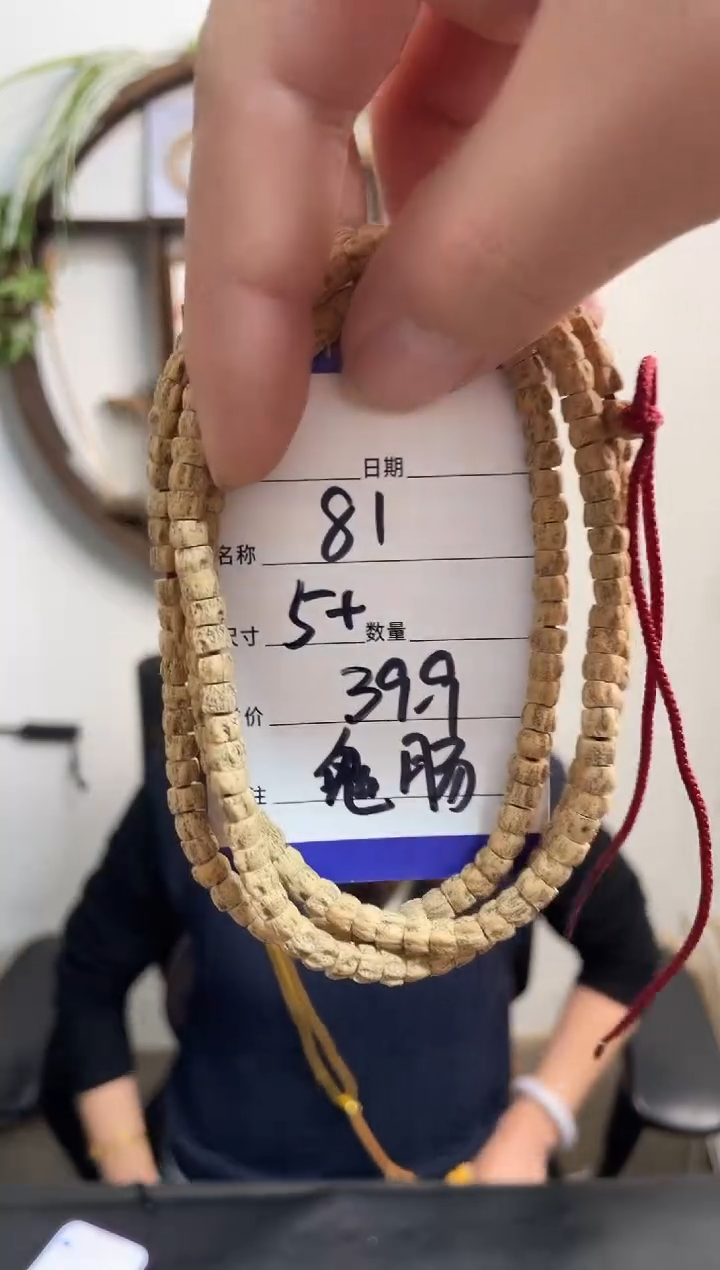 手串柏香籽/百香籽81鬼肠