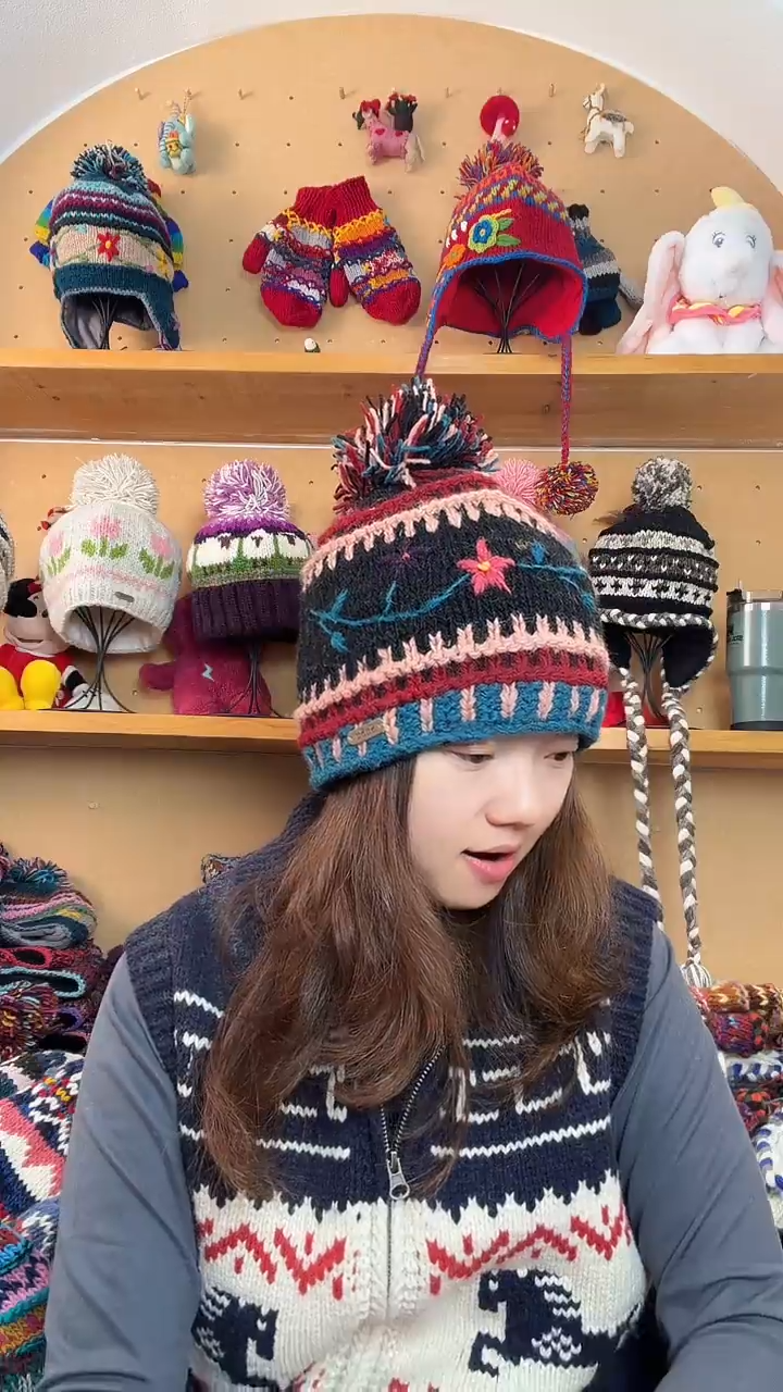 羊毛百分百纯羊毛纯手工帽子闪购31