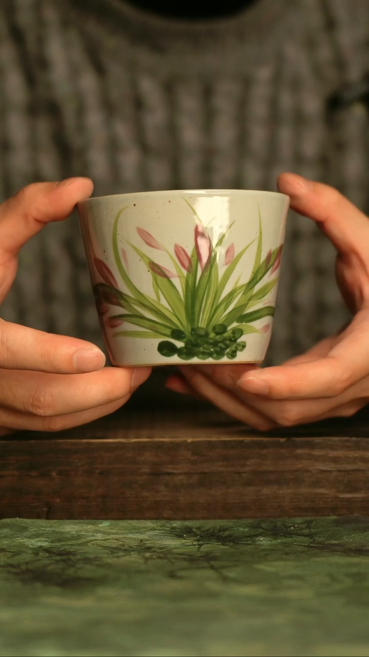 青诗集手工手绘瓷器青诗集手工手绘瓷器