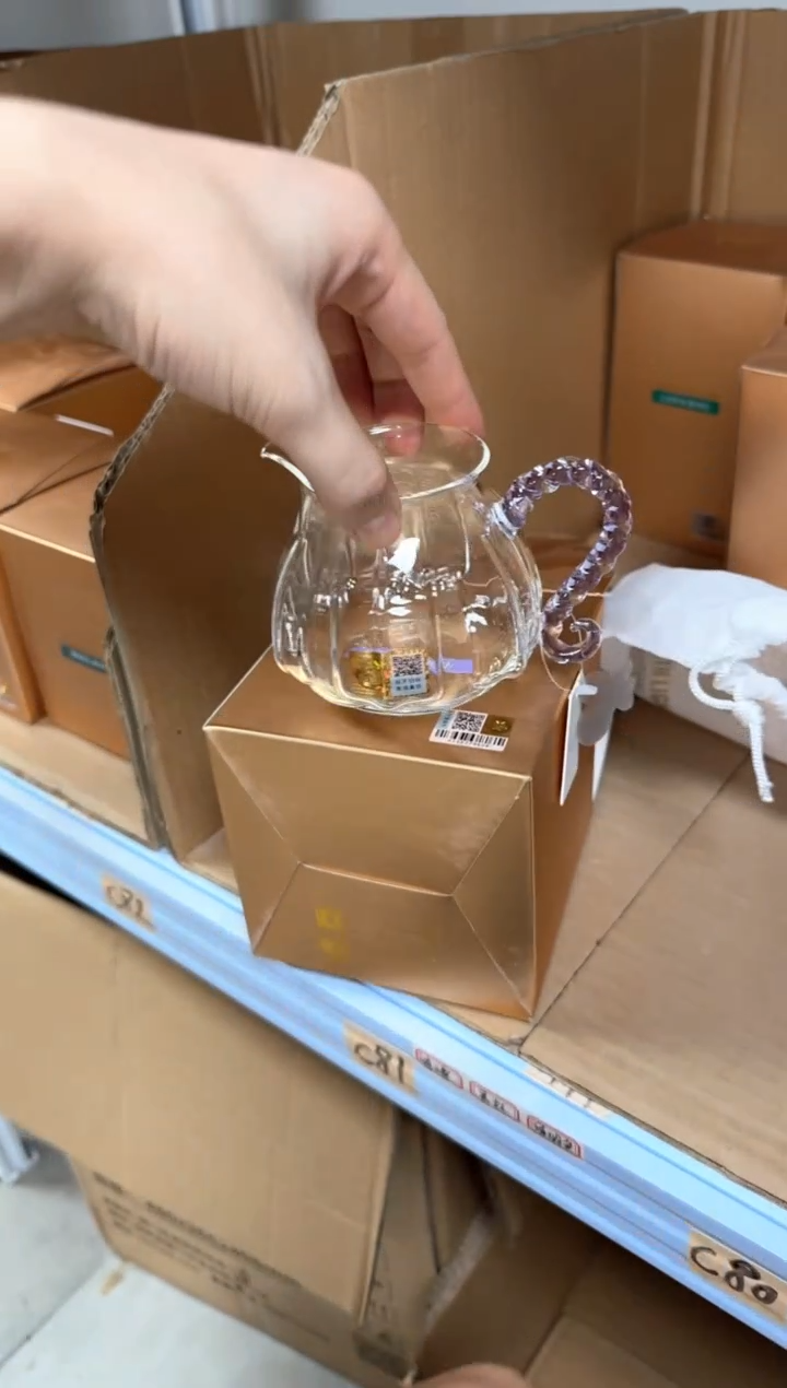 禾器金标莲意茶海浅紫色