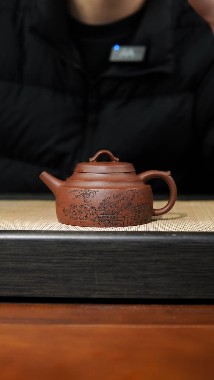 【闪购商品】紫砂茶壶紫泥，率，160cc