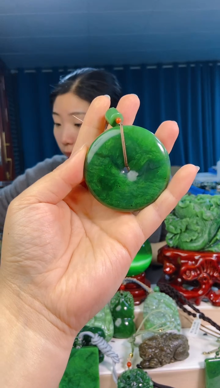 【闪购商品】和田玉挂件未镶嵌1