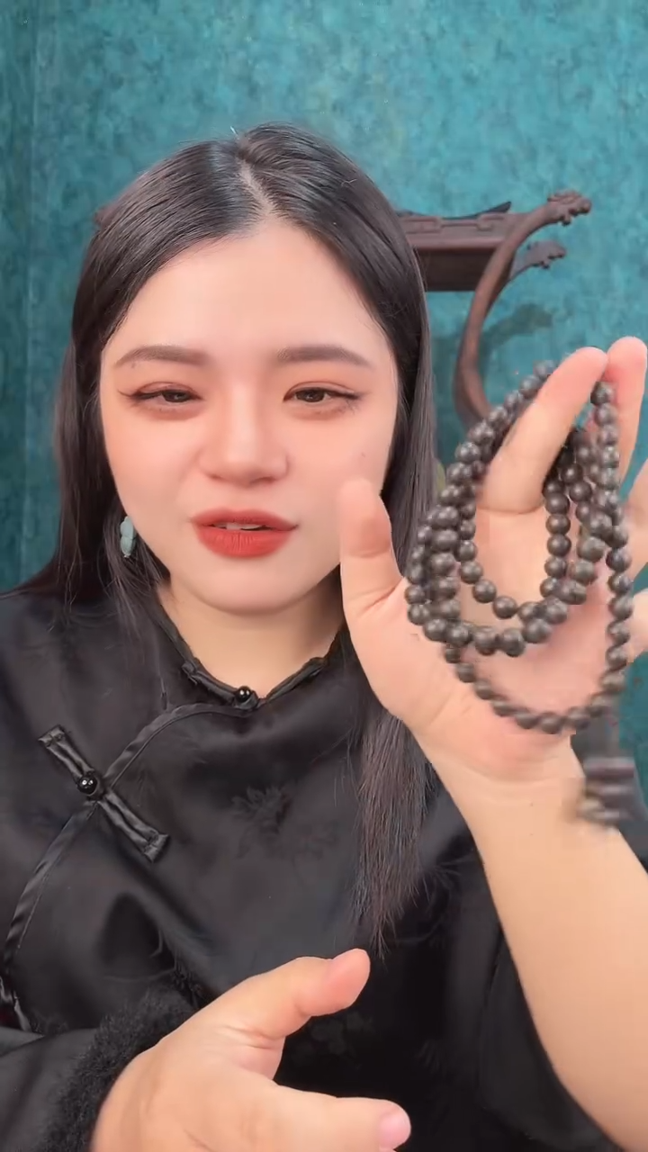 珠串黑财神香方0.8*108