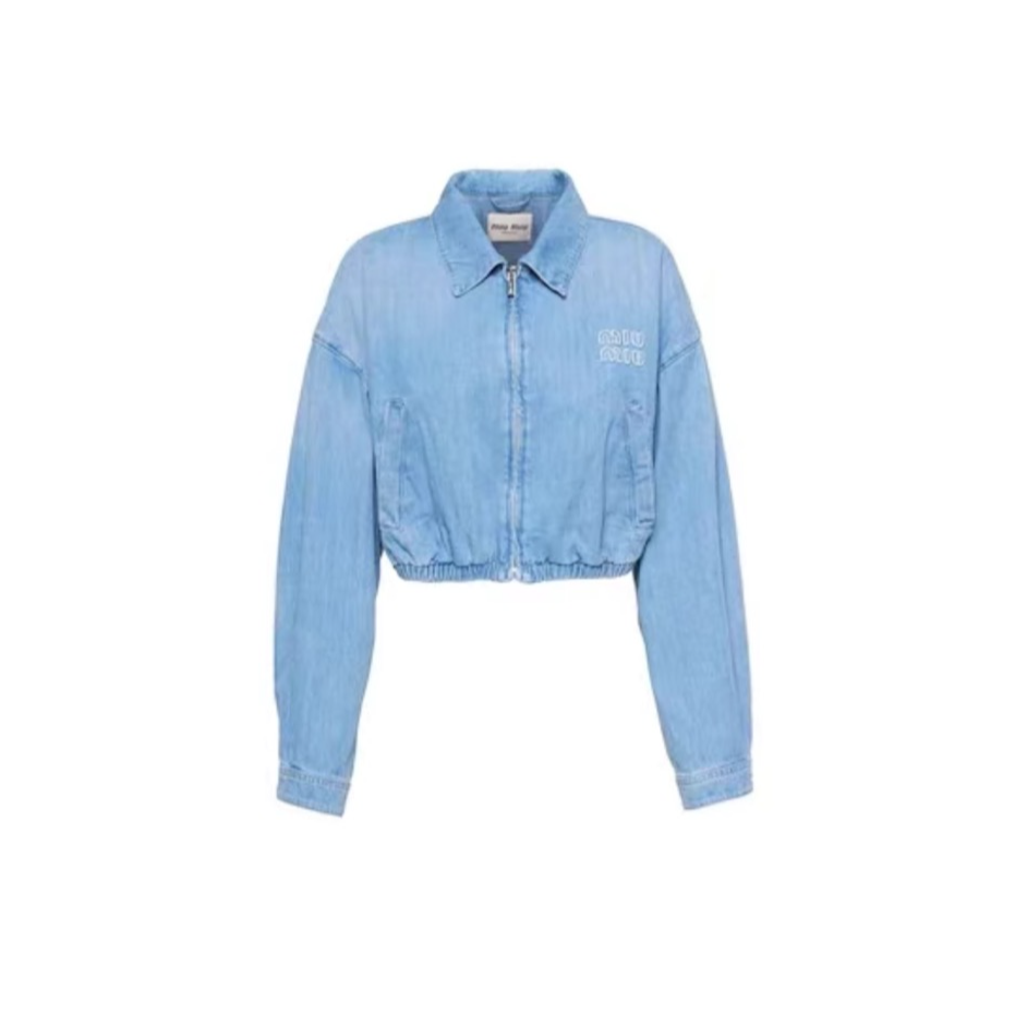 99新 MIU MIU/缪缪 双双臻选/cc00153/缪缪外套/38码