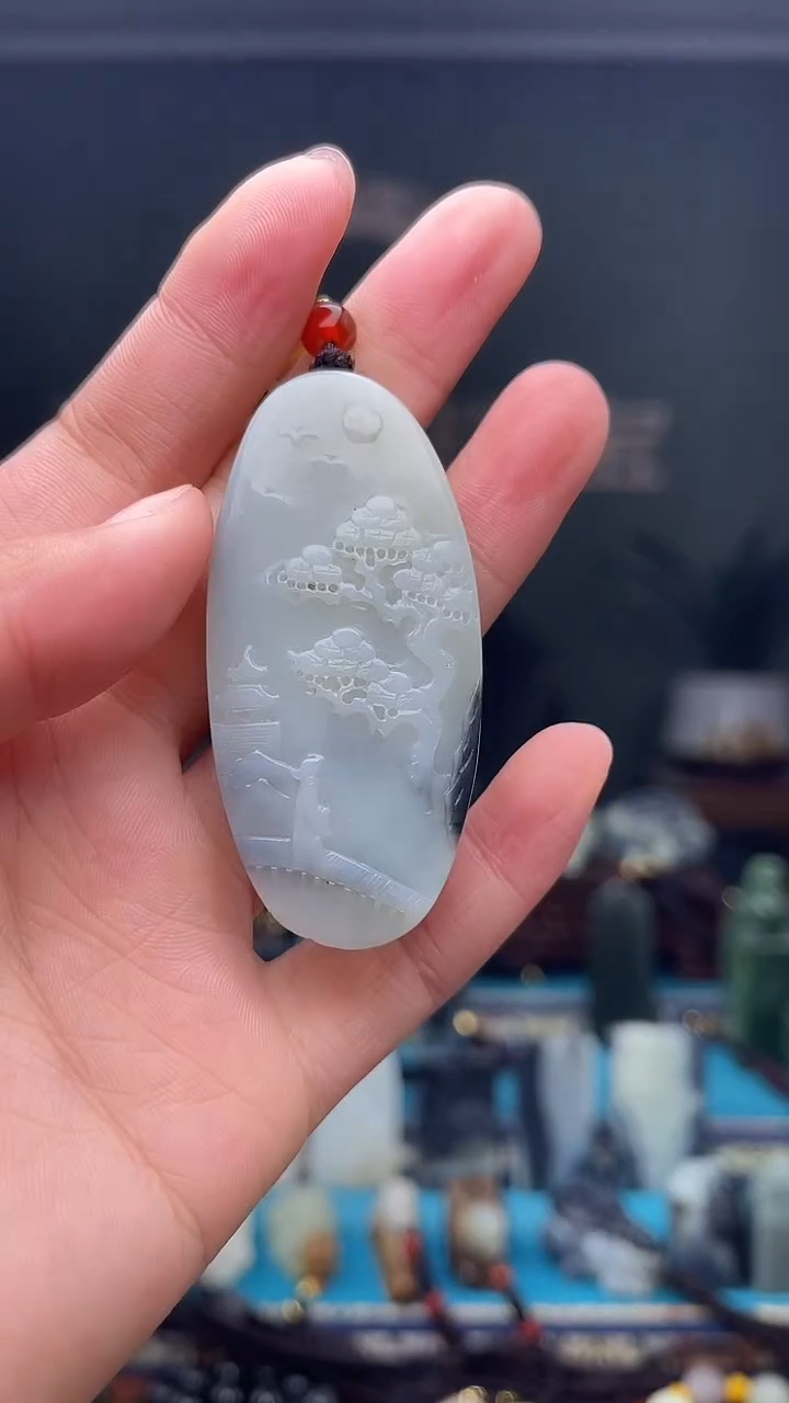 未镶嵌和田玉挂件1