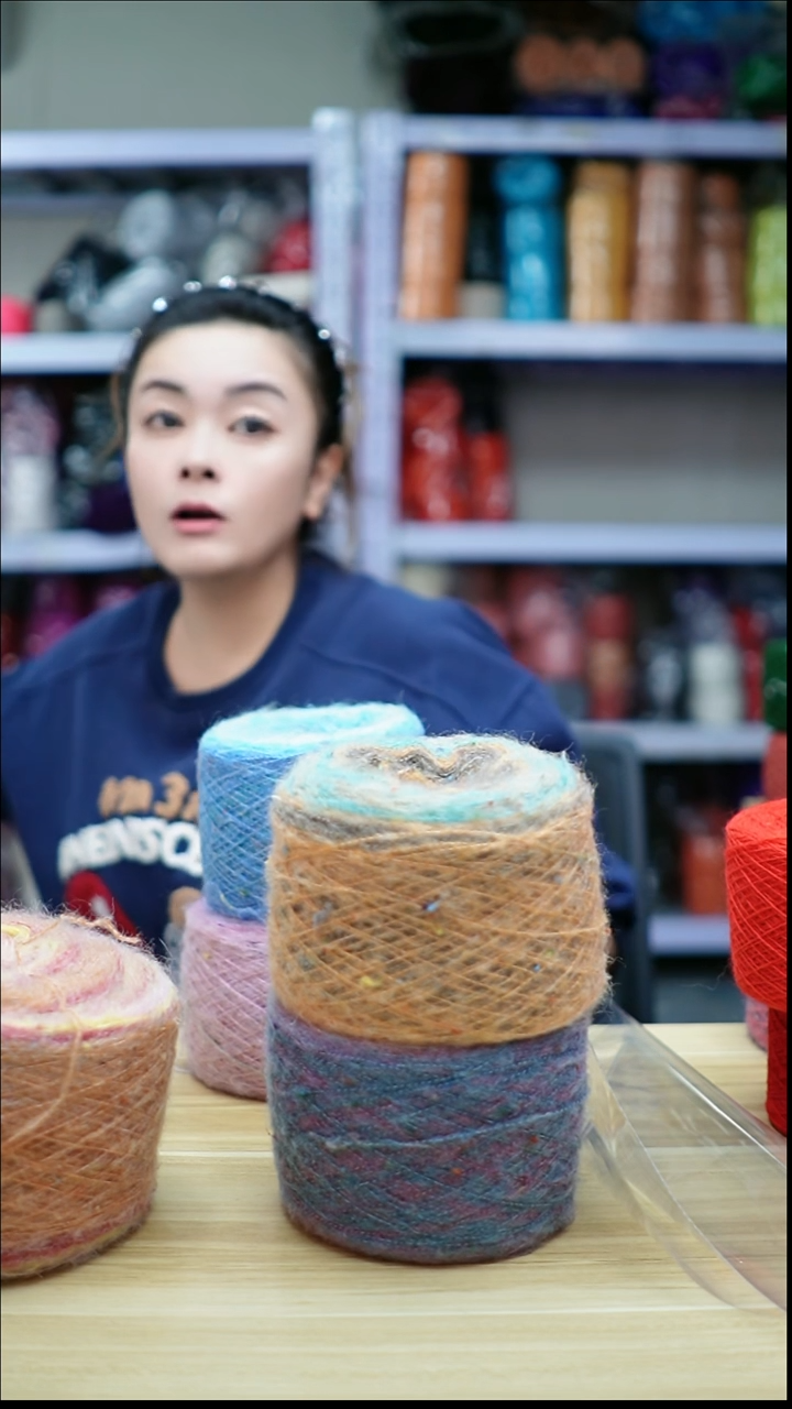 羊毛欢姐手编线A881