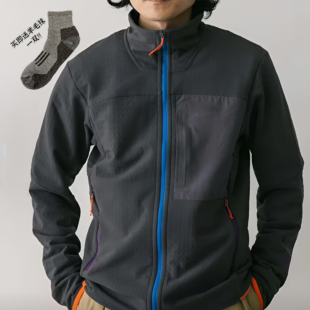 ReMake "立领R2抓绒衣” techface保暖锁温云朵绒 可外穿可中间层