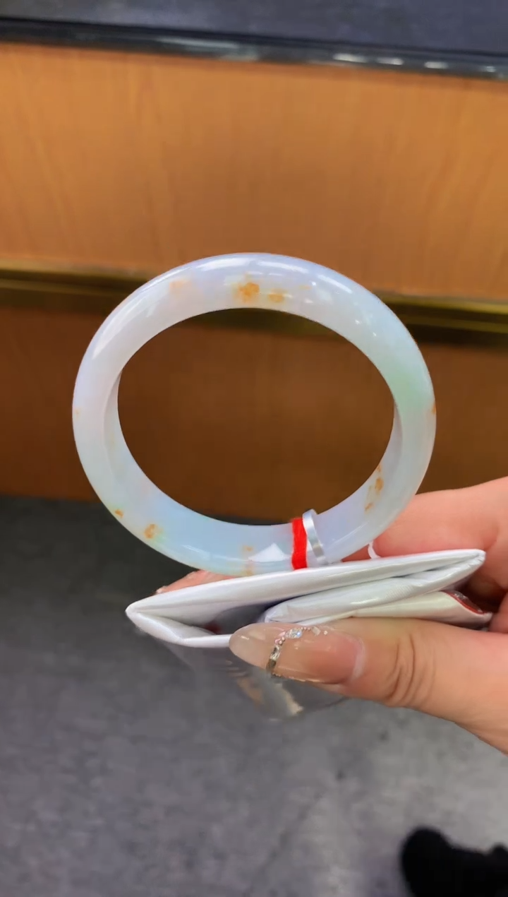 未镶嵌手镯翡翠-F85-正圈58.2