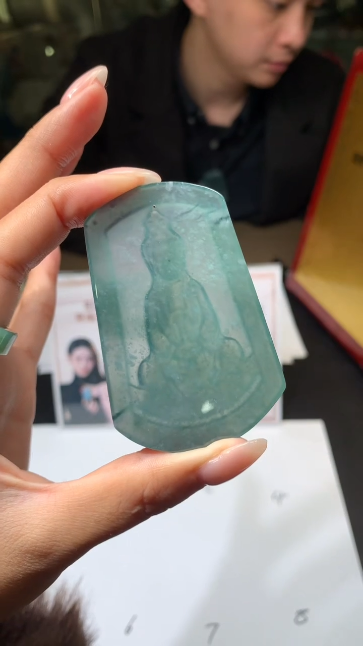 【闪购商品】定制翡翠未镶嵌不退不换CMH1件-A