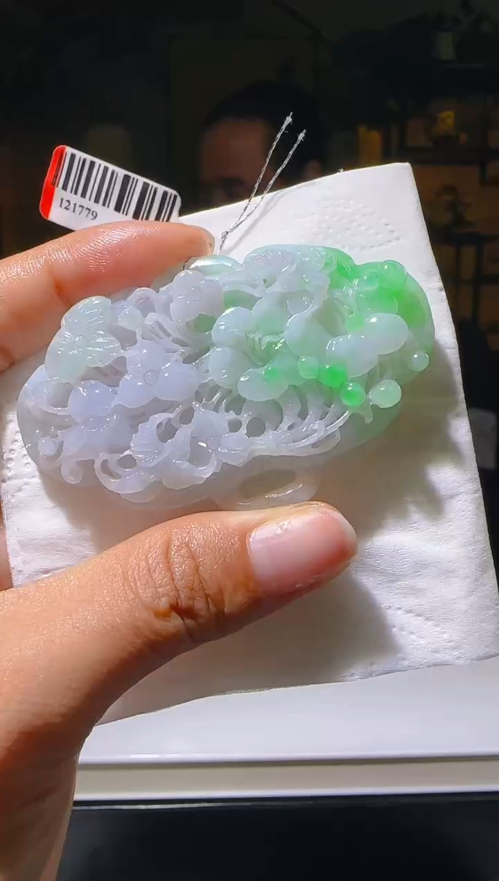 【闪购商品】定制翡翠未镶嵌L-@@XC31363