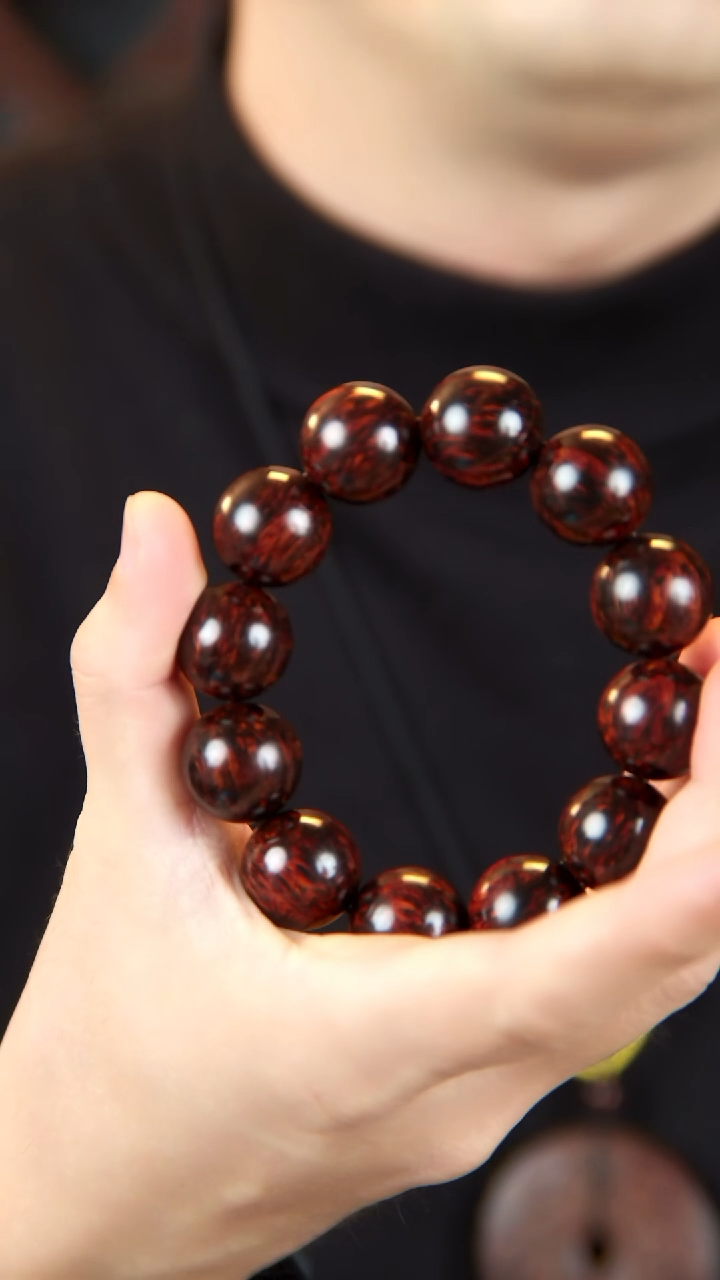 【闪购商品】降真香手串/手链海南红降土埋玉化料2.0手串收藏级别