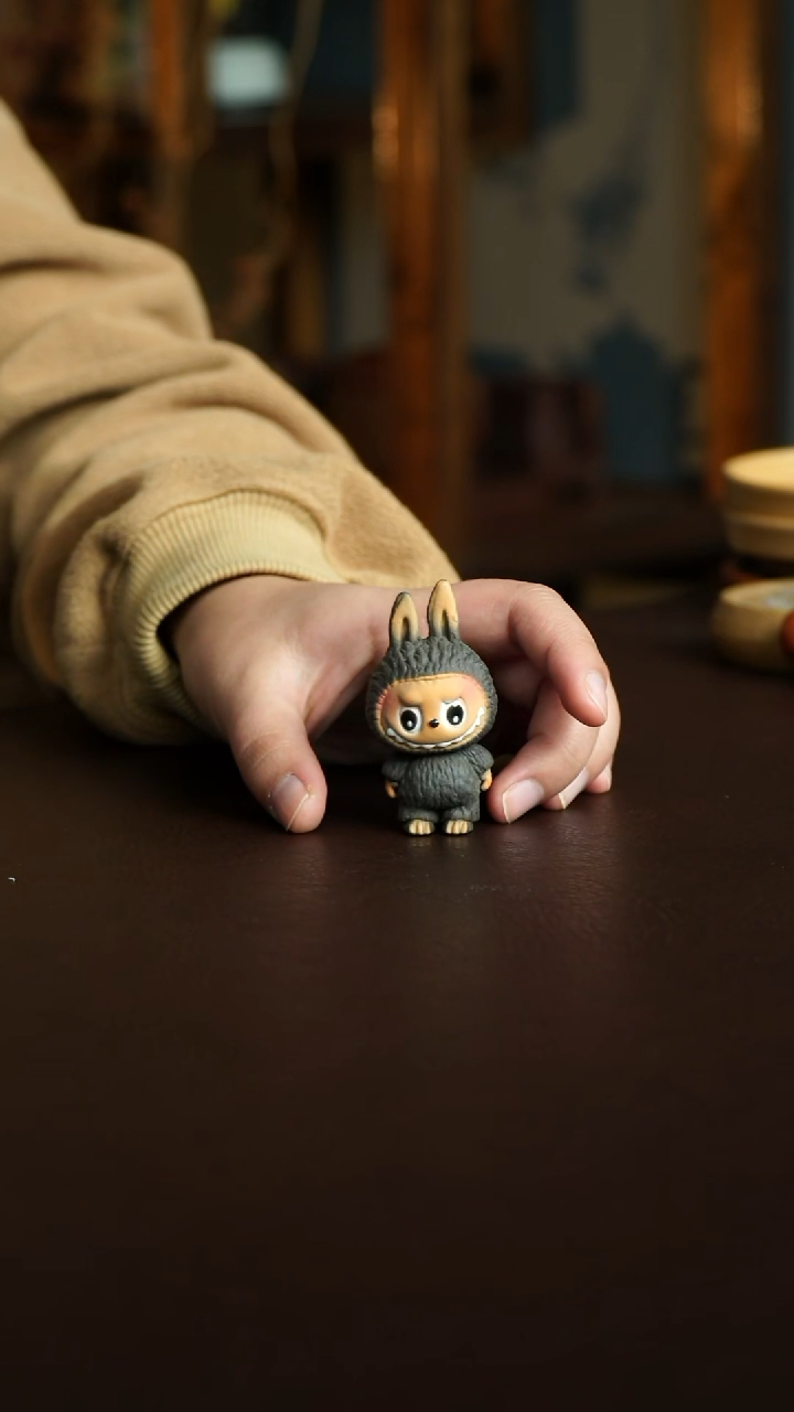 茶杯紫砂3号 拉布布茶宠 双12炸漏宜兴紫砂原矿作品