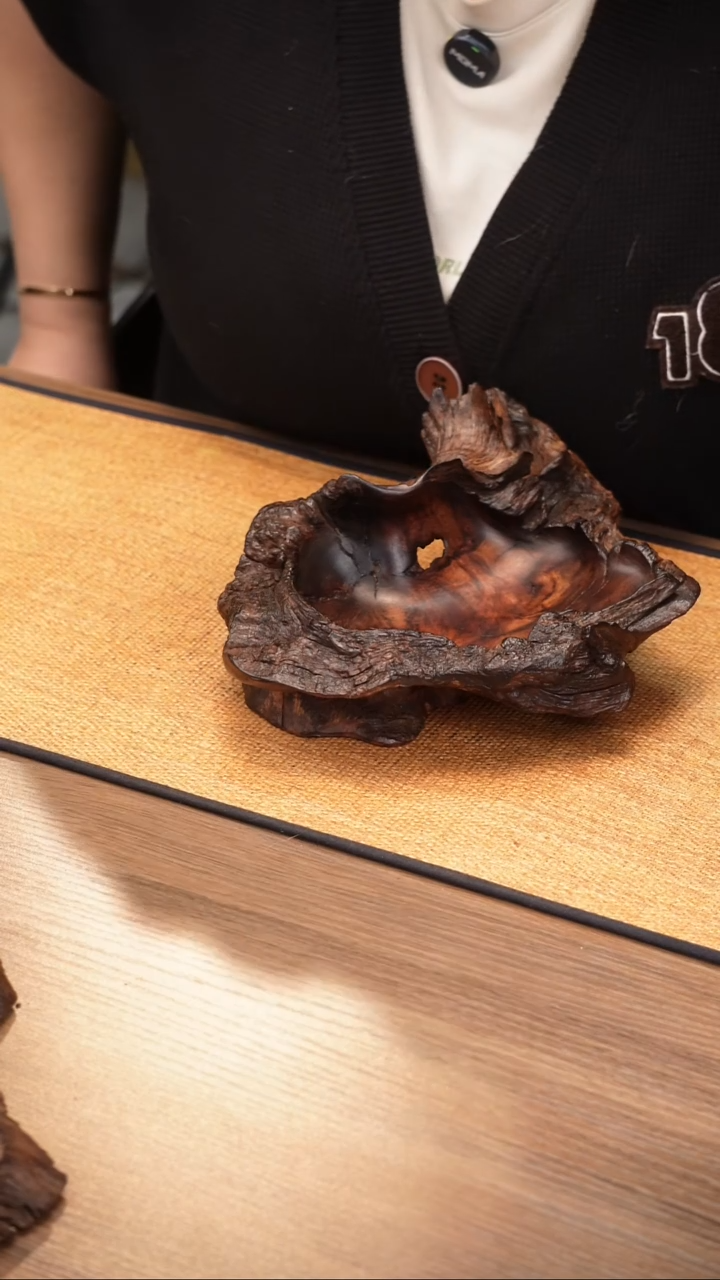 16号云小屋紫柚木果盘