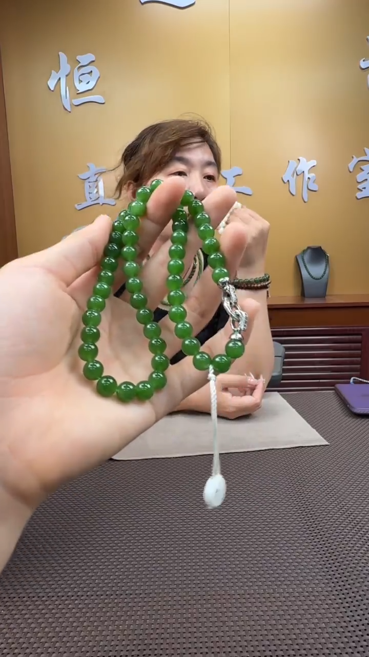 和田玉未镶嵌颈饰项链7-8