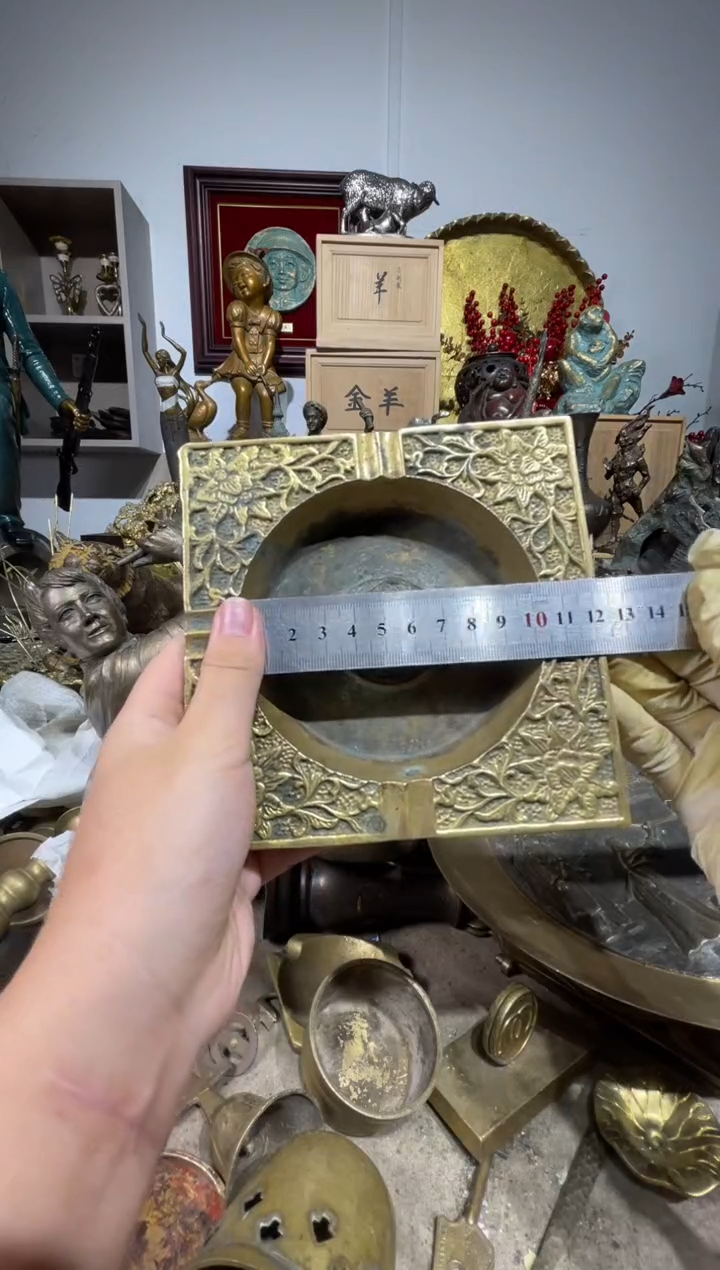 大阪回流铜器摆件13