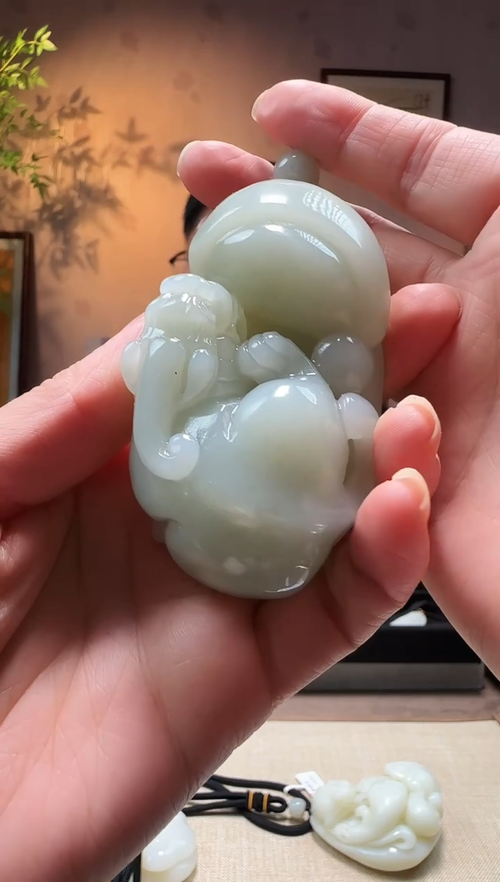 颈饰未镶嵌和田玉346