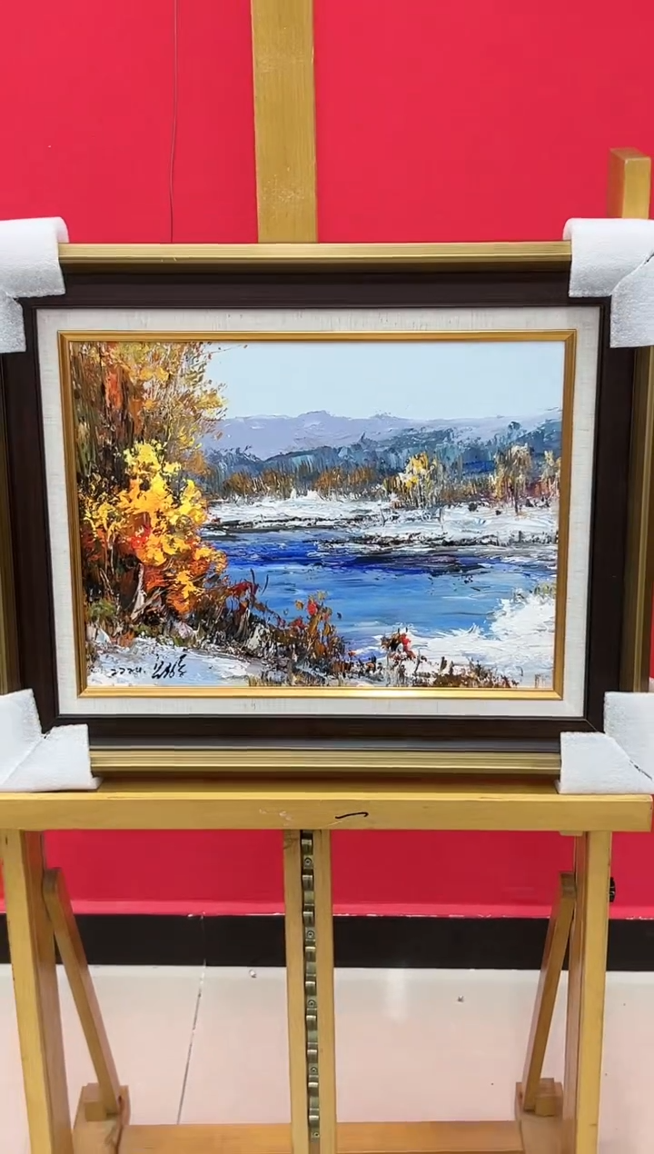 【闪购商品】绘画梁静-30*40-风景油画
