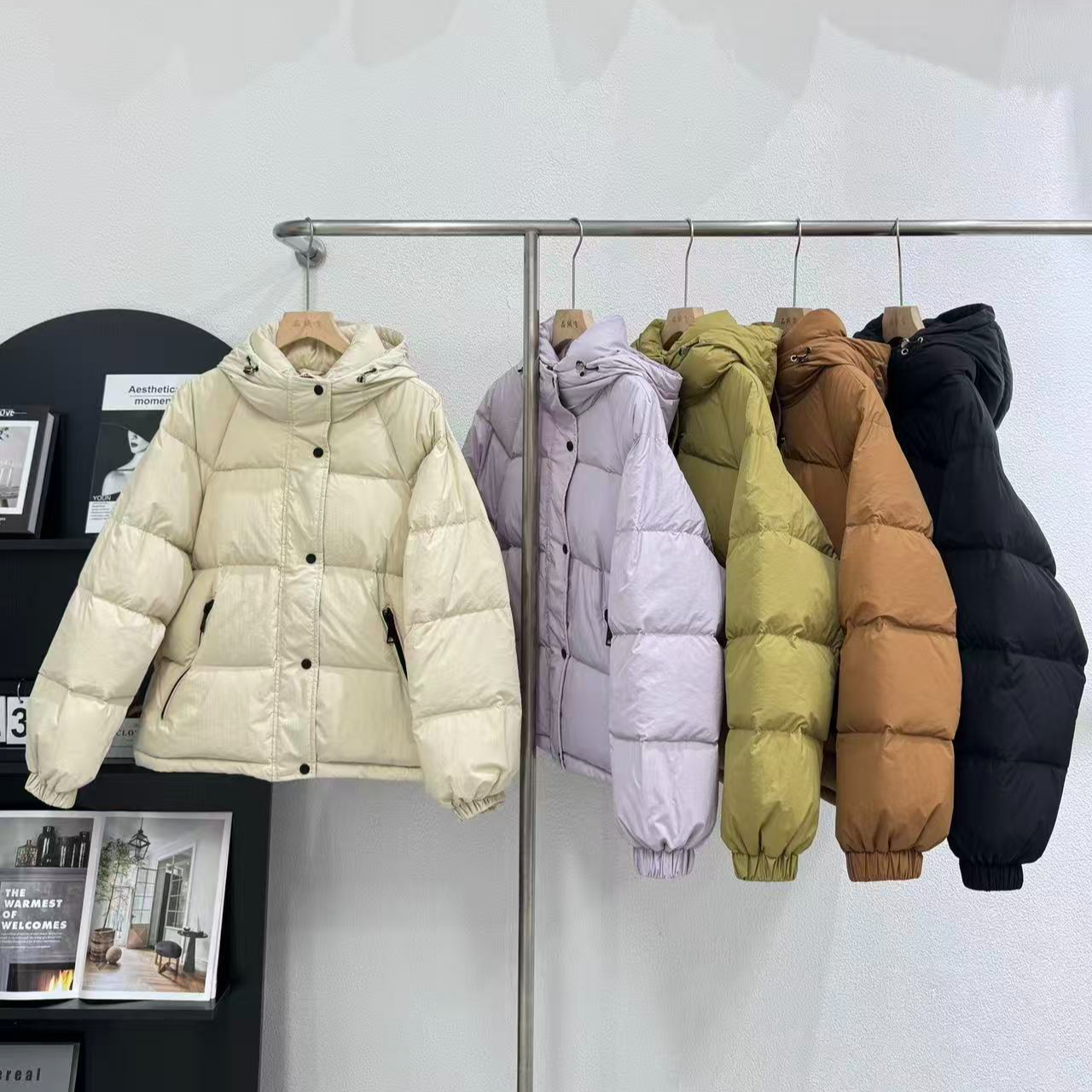 25年新款一件过冬保暖加厚羽绒服外套503