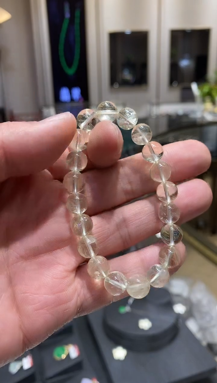 【闪购商品】烟晶手链银S925镶嵌清仓福利