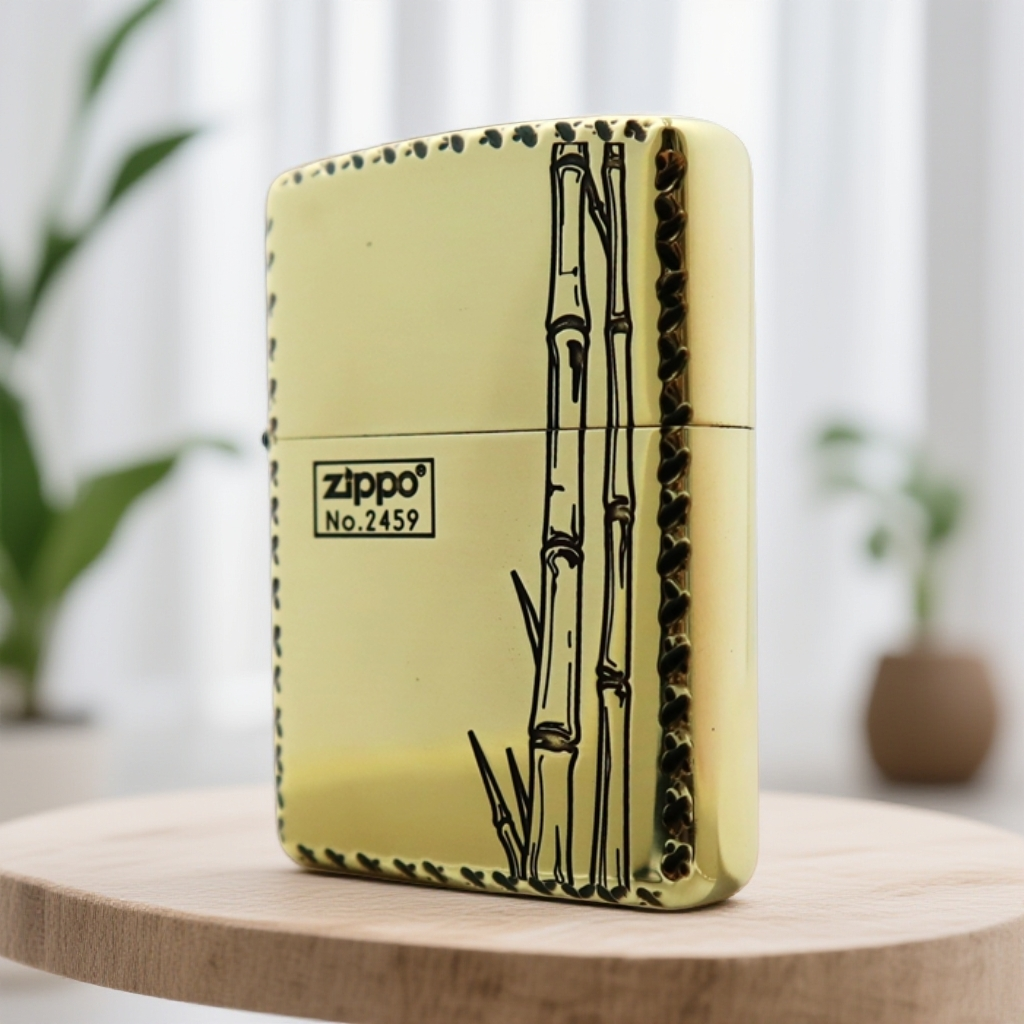 ZIPPO/之宝打火机 势如破竹 金色 日版 ZBT-3-47b 刀耕火种 RBJ1