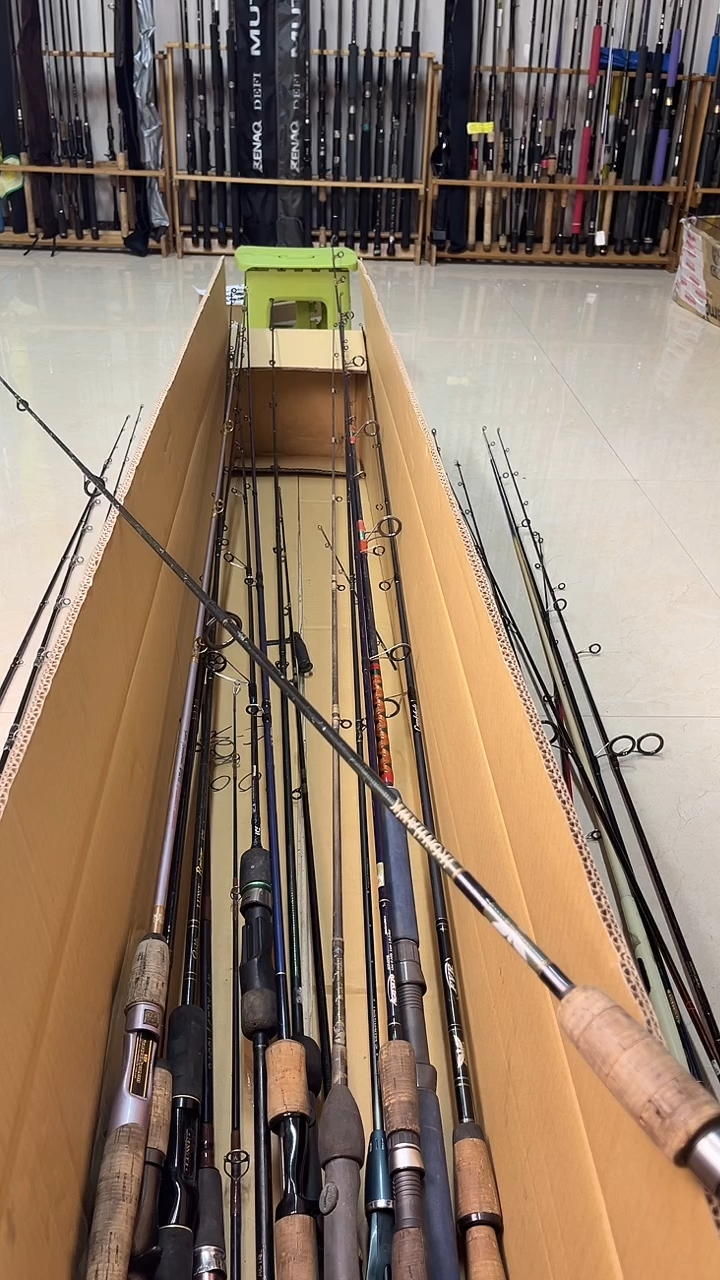 花*中古鱼竿，实物以直播间为准