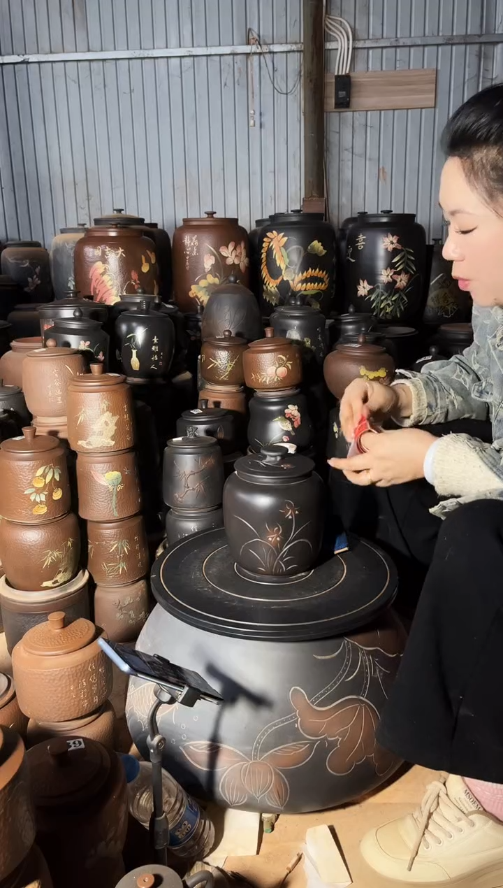 【闪购商品】壶完品 茶叶罐 冬瓜兰花  920