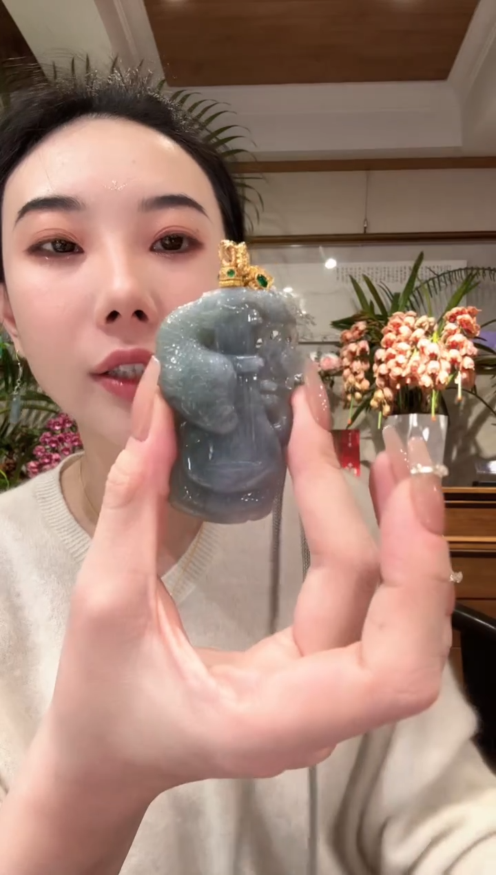 【闪购商品】翡翠颈饰未镶嵌国风