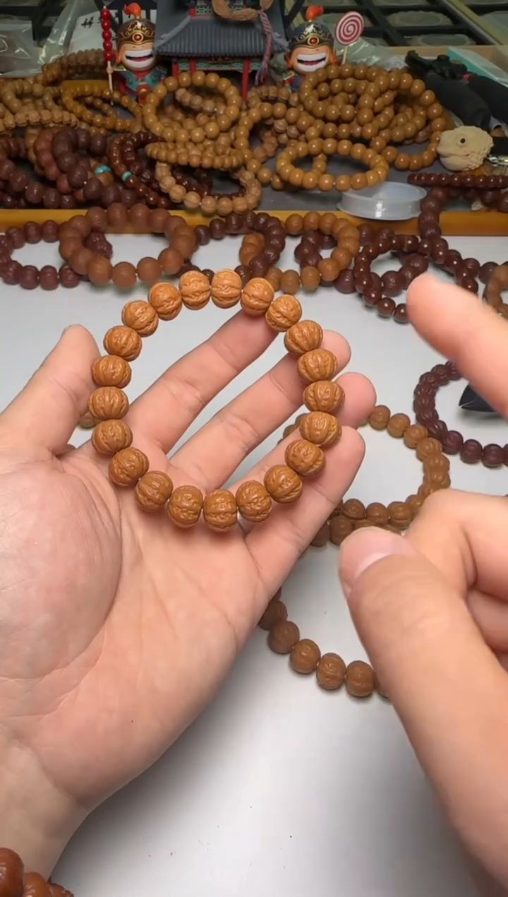 【闪购商品】猴头核桃手串12+ 13+京八棱