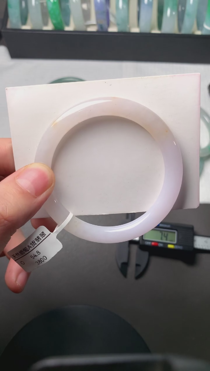 【闪购商品】翡翠手镯（圆镯）未镶嵌54.8*7.9*8.1