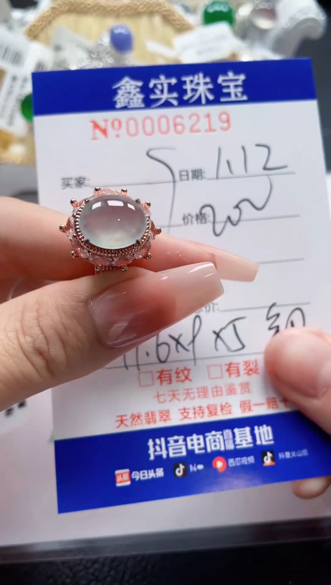 【闪购商品】翡翠颈饰未镶嵌62190000