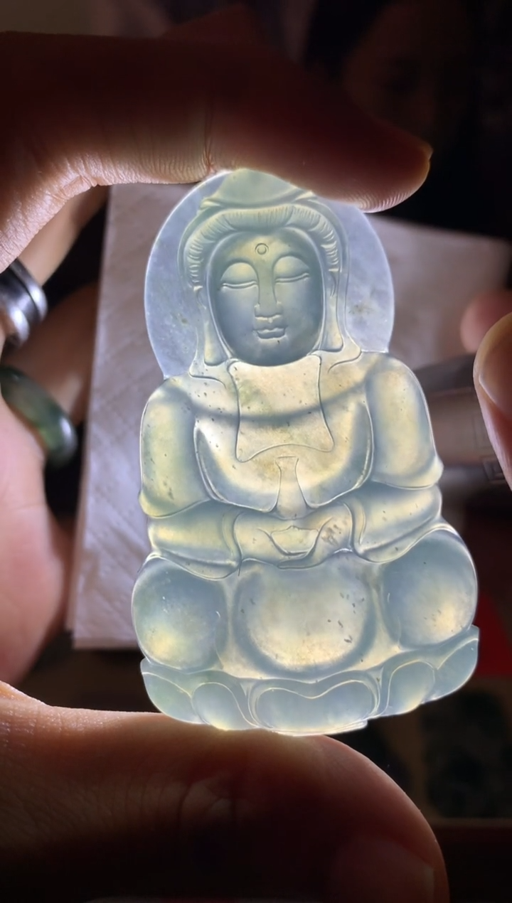 未镶嵌定制翡翠我**字1