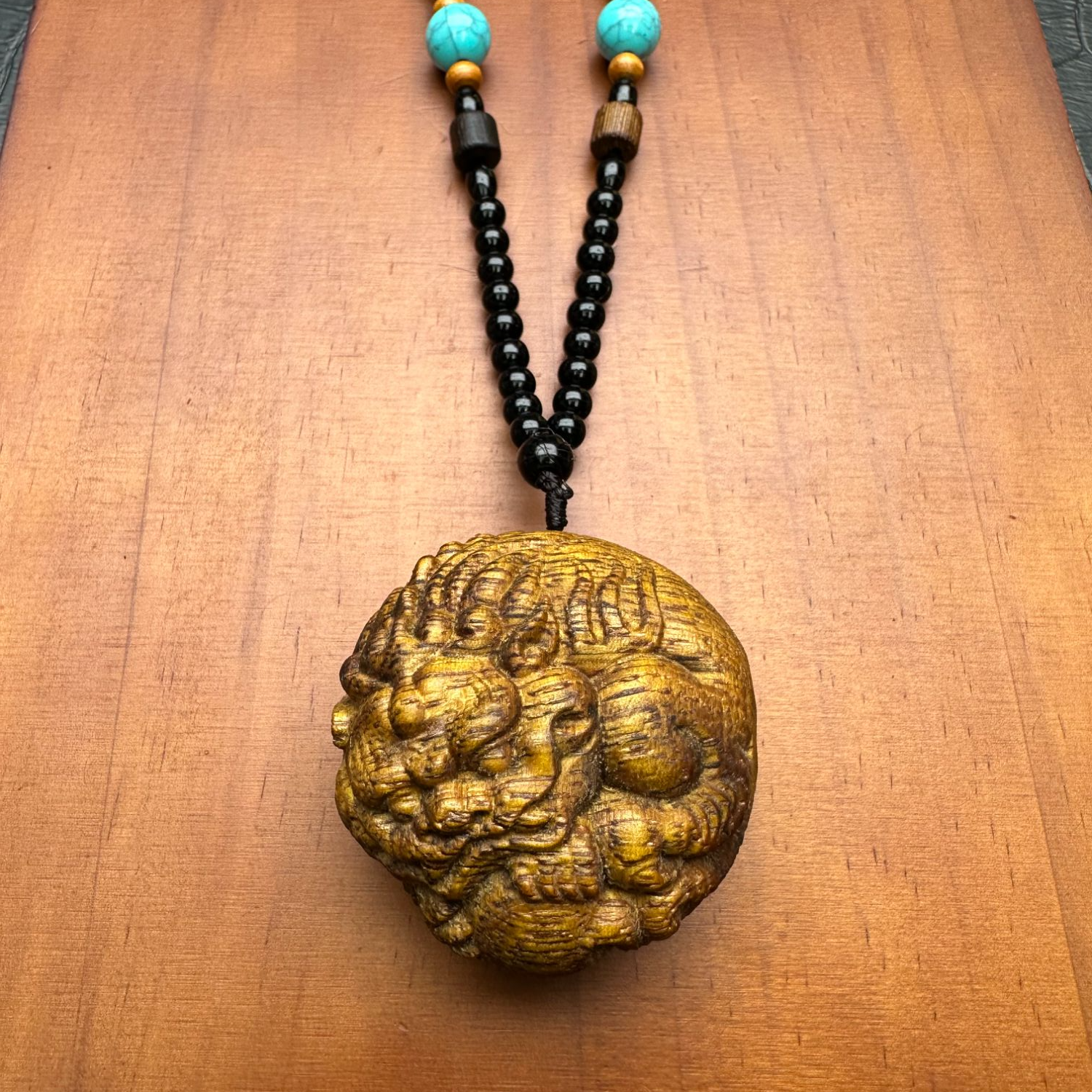 A702木制雕刻手牌