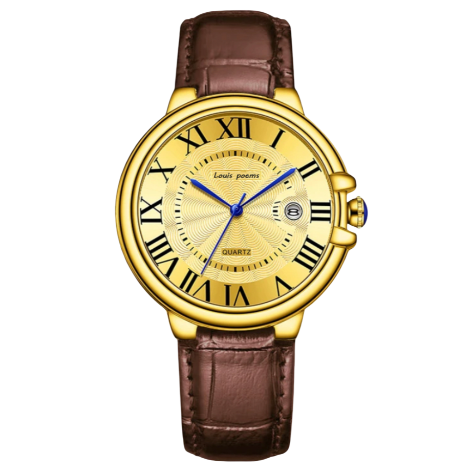 【主播补贴】金银气球皮带时尚潮流百搭显气质个性休闲腕表-bao