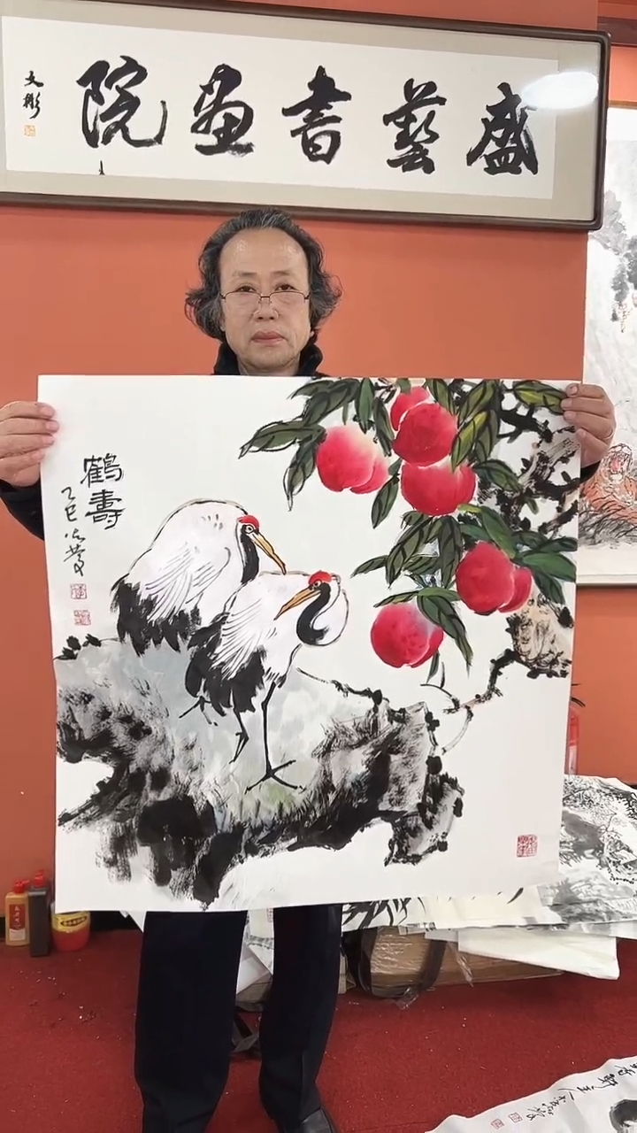 国画李火庆/国画/花鸟