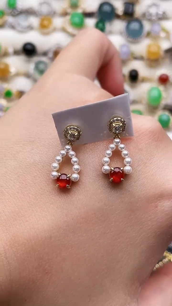 银S925镶嵌戒指翡翠146