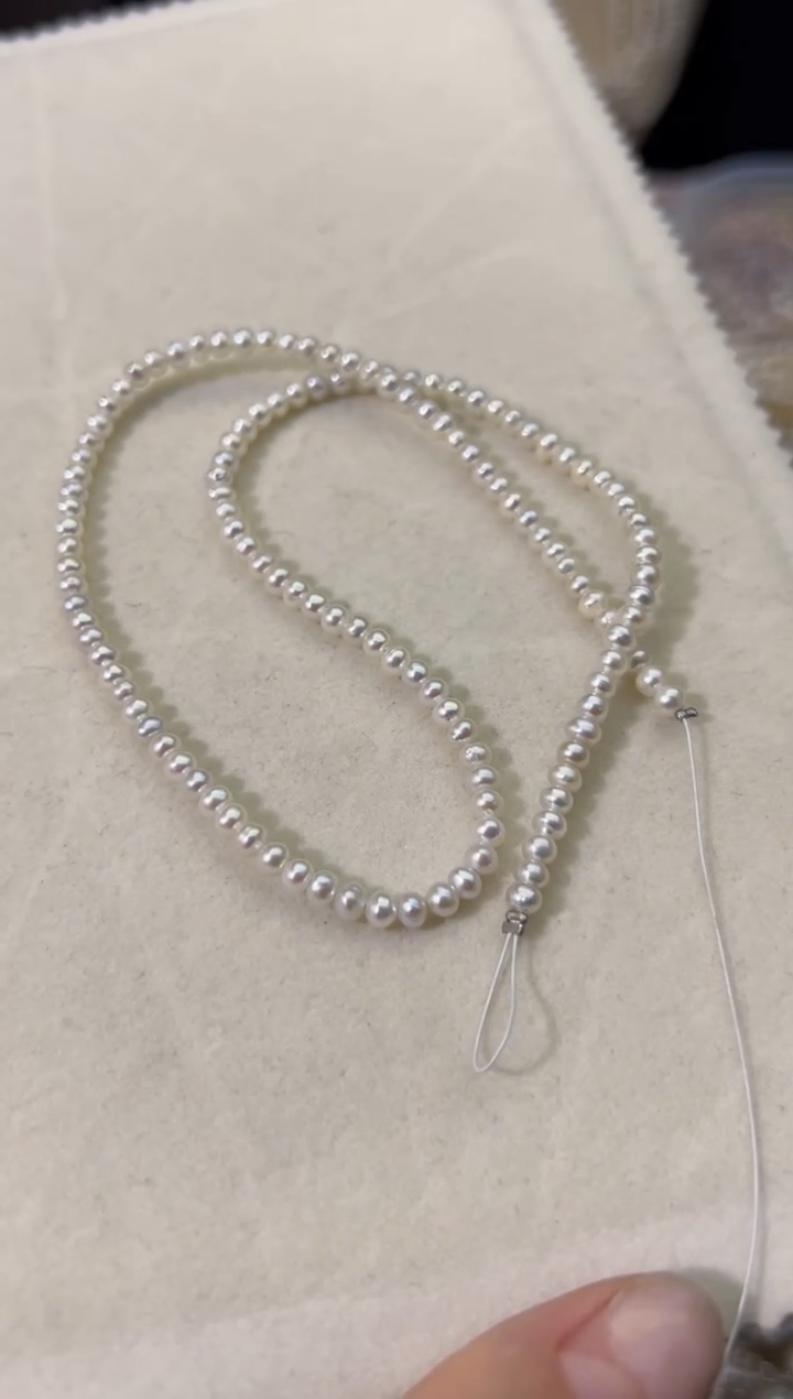 【闪购商品】淡水珍珠4未镶嵌项链