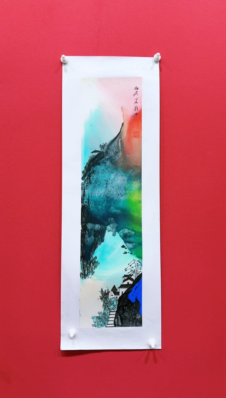 【闪购商品】国画刘甲17*68..........