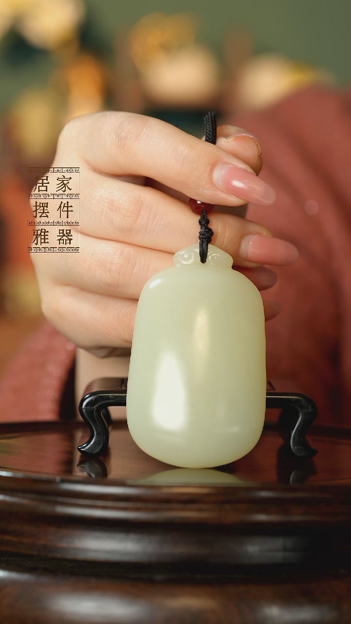 玉《如意手把》摆件