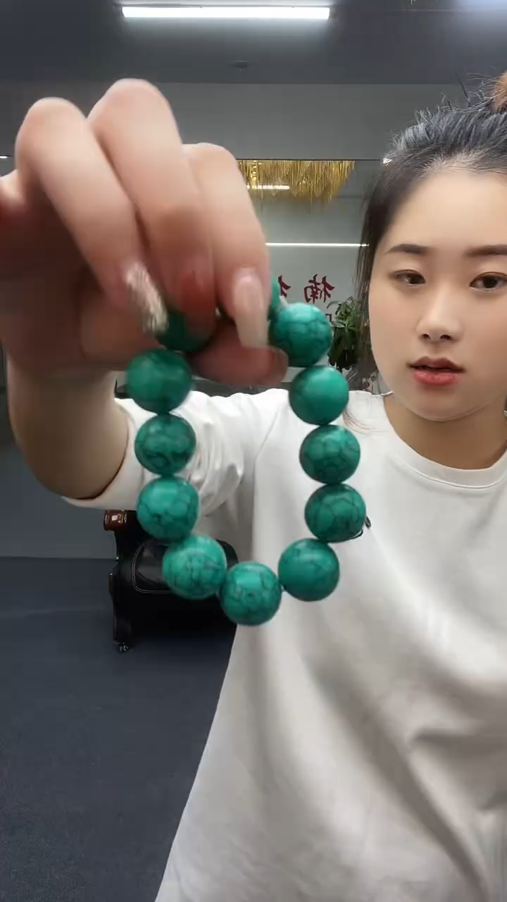 蓝色卡18手串多样性发货一件