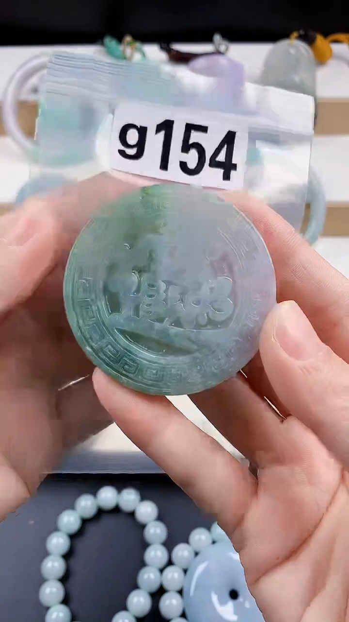 颈饰未镶嵌翡翠天然翡翠吊坠挂件