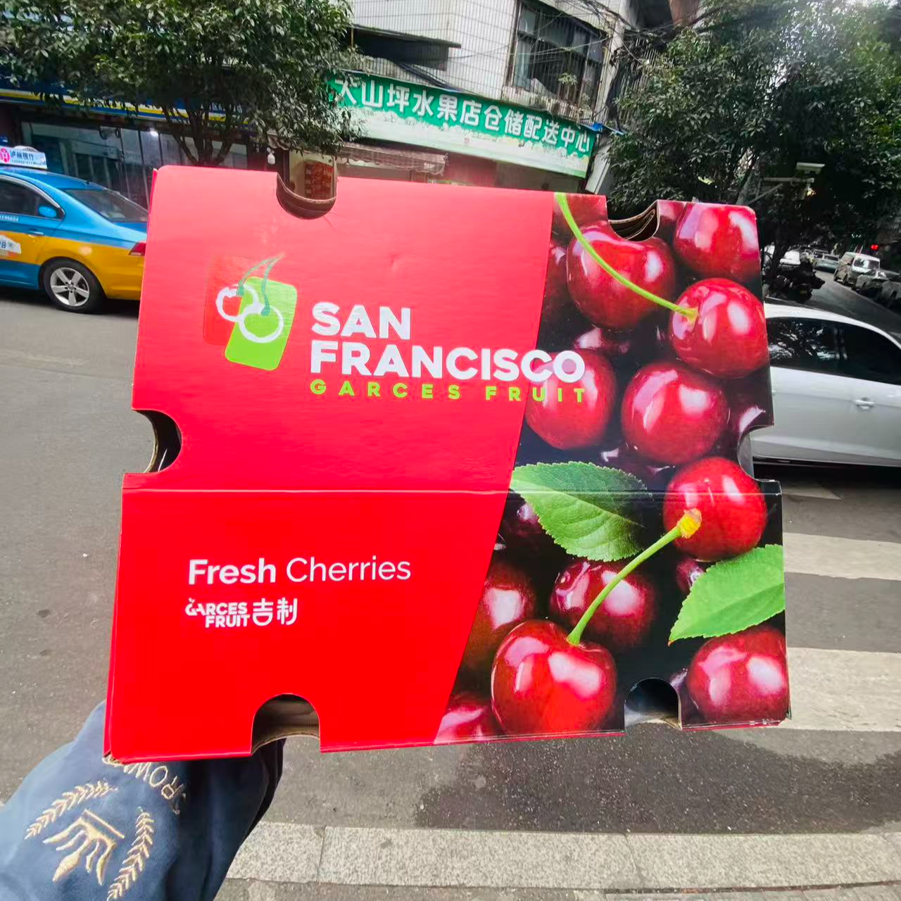 吉制JJJDD（3JDD）海运车厘子（原箱净重5斤）原件 附果径卡桑提娜智利