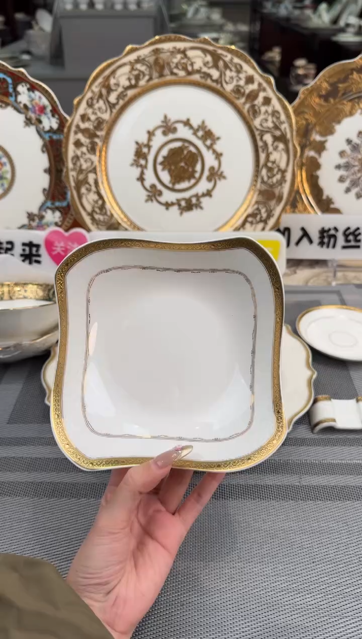 【闪购商品】瓷片6英寸沙拉碗福利款 2个