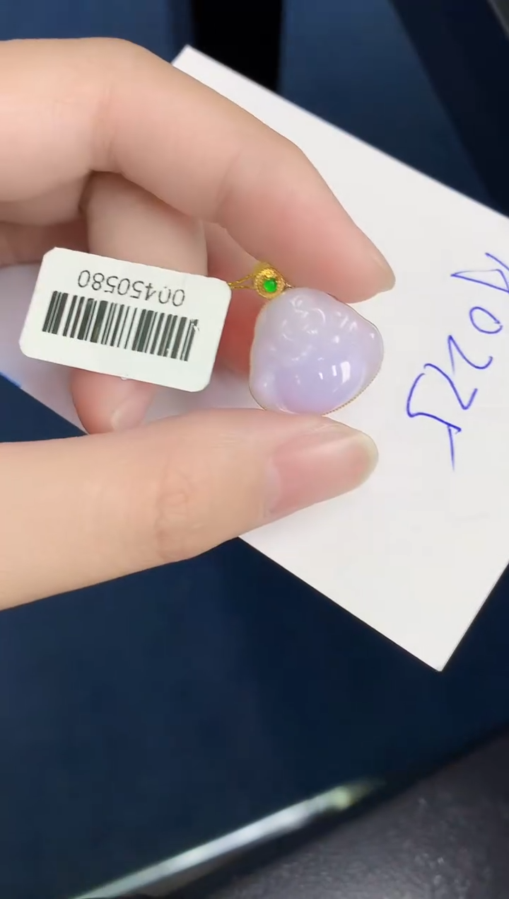【闪购商品】翡翠颈饰18K金镶嵌000000000
