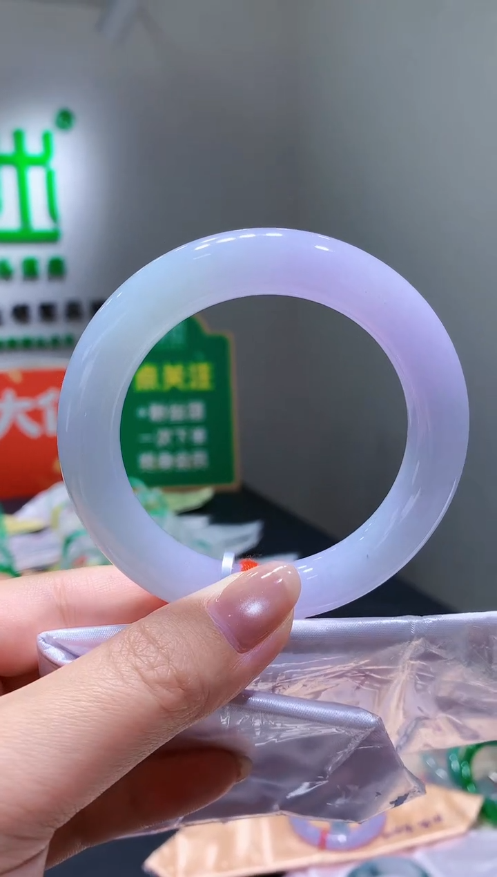 未镶嵌手镯翡翠k302天然A货缅甸翡翠57.3