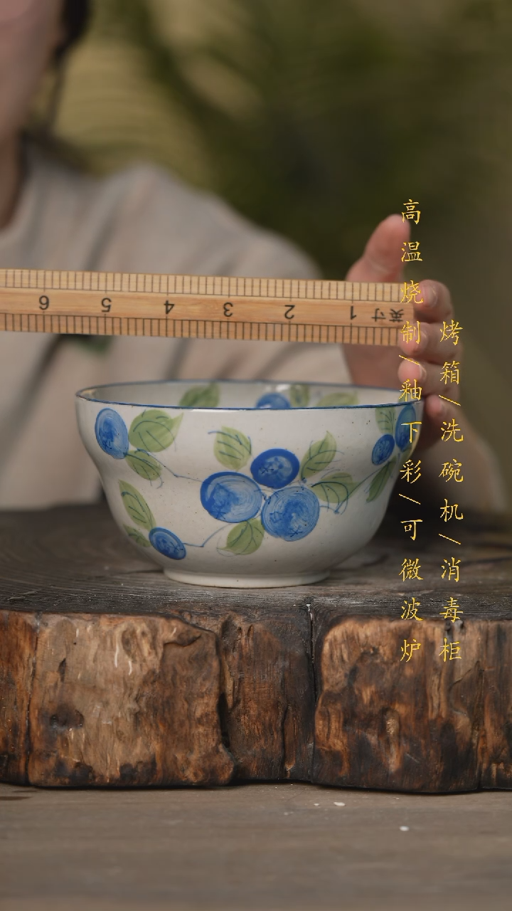 【闪购商品】瓷片景德镇高温釉下彩可微波烤箱洗碗机