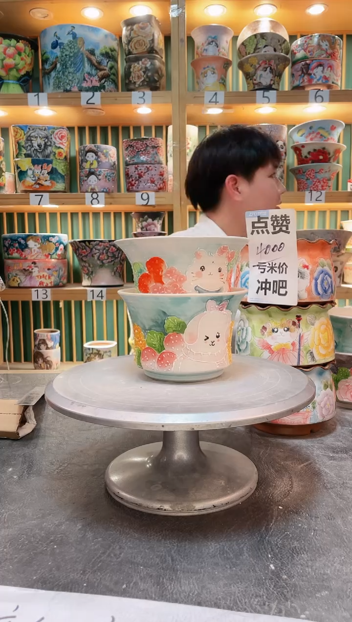 【闪购商品】瓷片默认微瑕一物一拍0216-081-2个