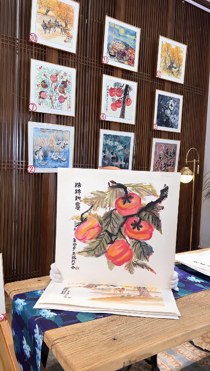 版画耿玉琨名章限量版画S