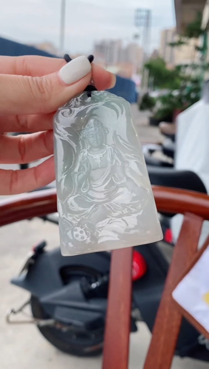 颈饰未镶嵌翡翠缅甸天然翡翠